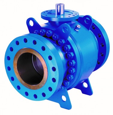 Trunnion mounted ball valve Energomash